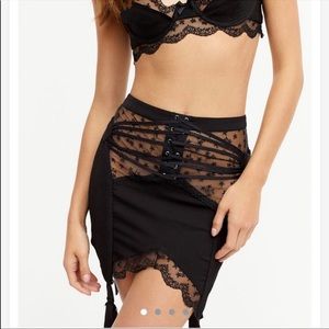 For Love and Lemons Garter Skirt